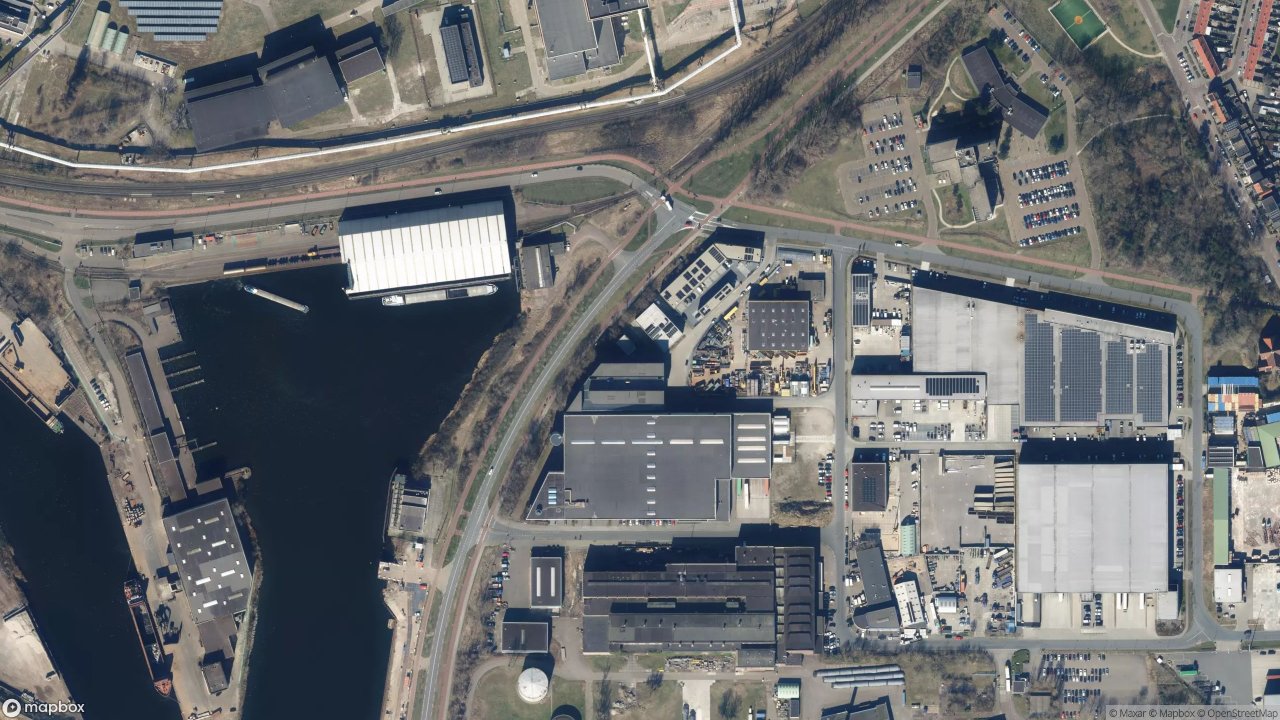 Satellietfoto 1951AT Velsen-Noord