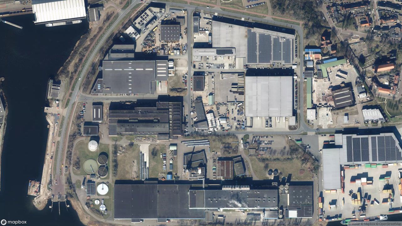 Satellietfoto 1951AW Velsen-Noord