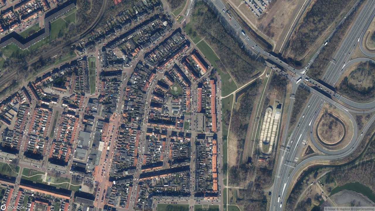 Satellietfoto 1951BD Velsen-Noord