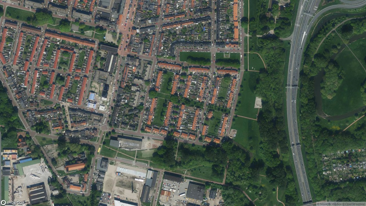 Satellietfoto 1951CB Velsen-Noord