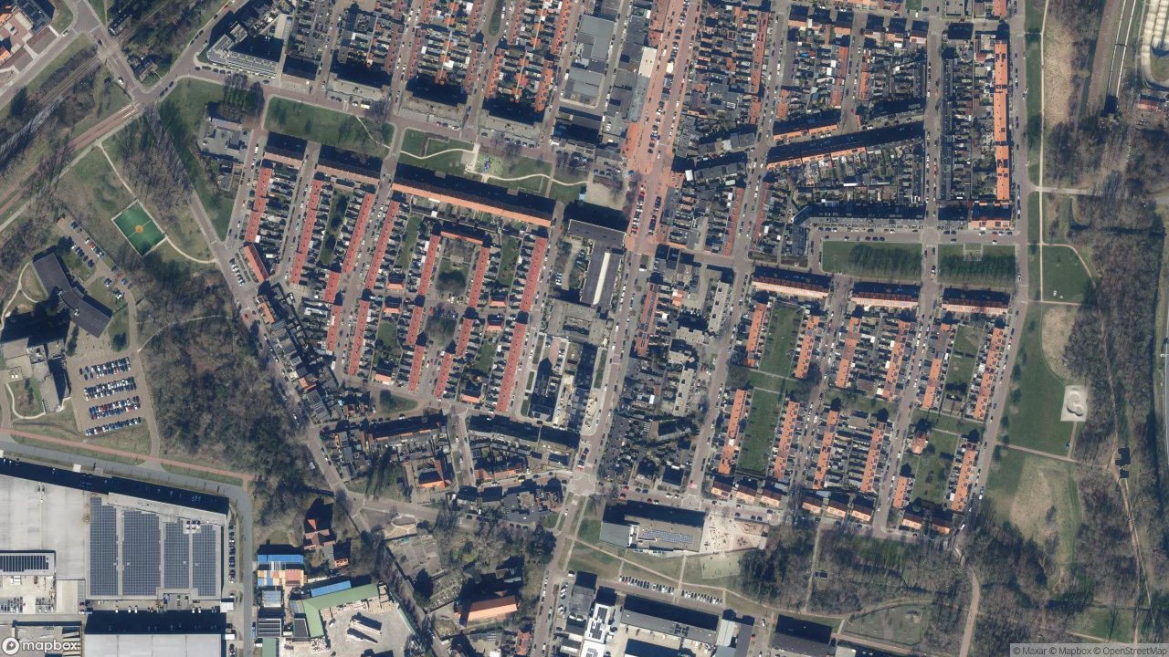 Satellietfoto 1951EB Velsen-Noord