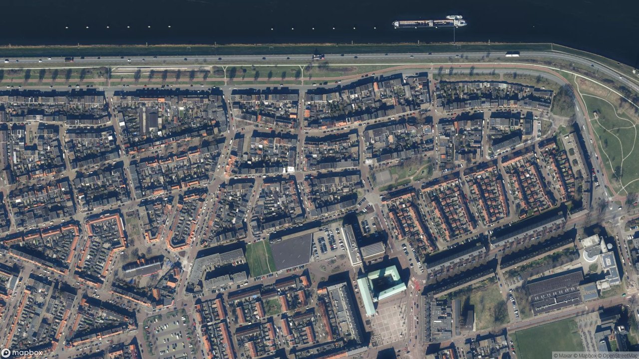 Satellietfoto 1971BC IJmuiden