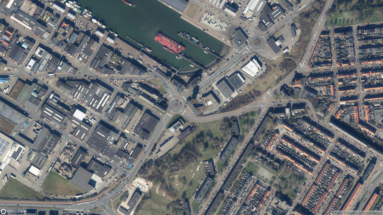 Satellietfoto 1973AM IJmuiden