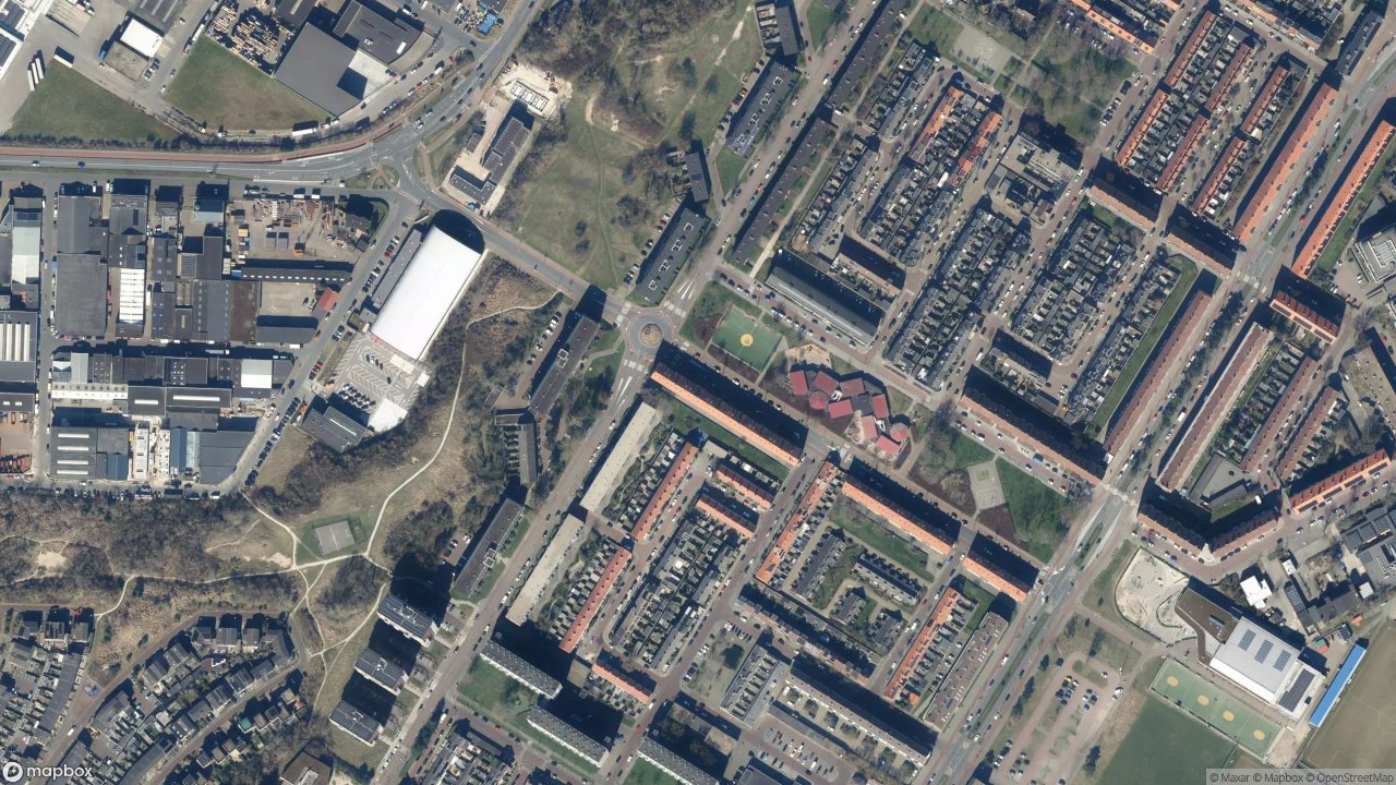 Satellietfoto 1973BV IJmuiden