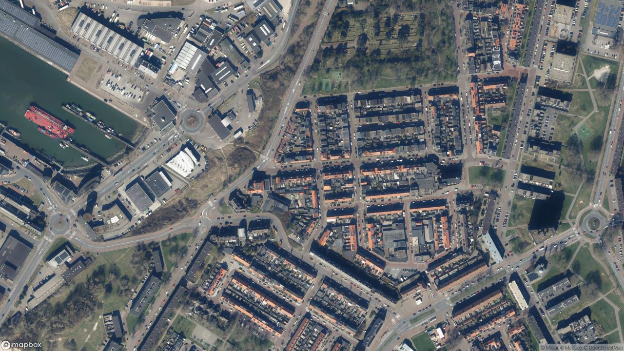 Satellietfoto 1973PN IJmuiden