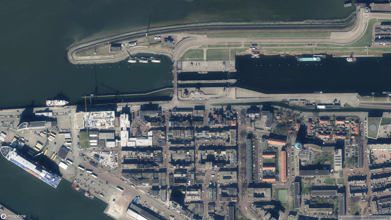 Satellietfoto 1975AE IJmuiden