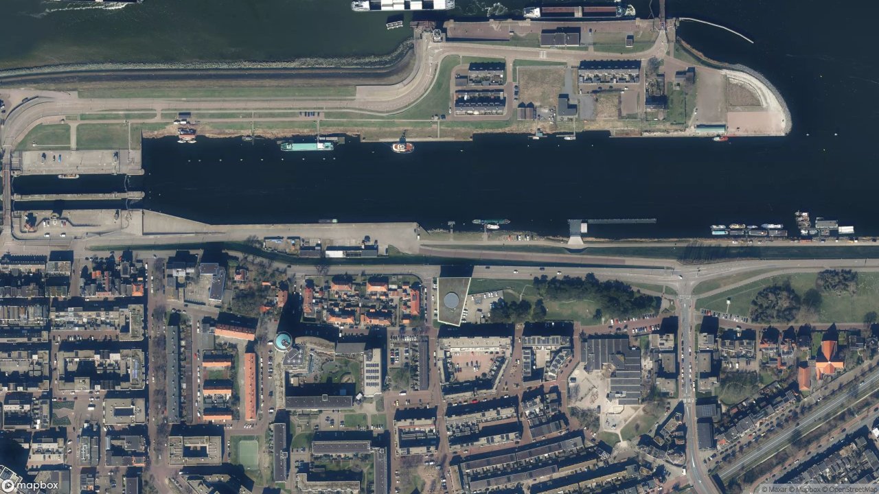 Satellietfoto 1975AH IJmuiden