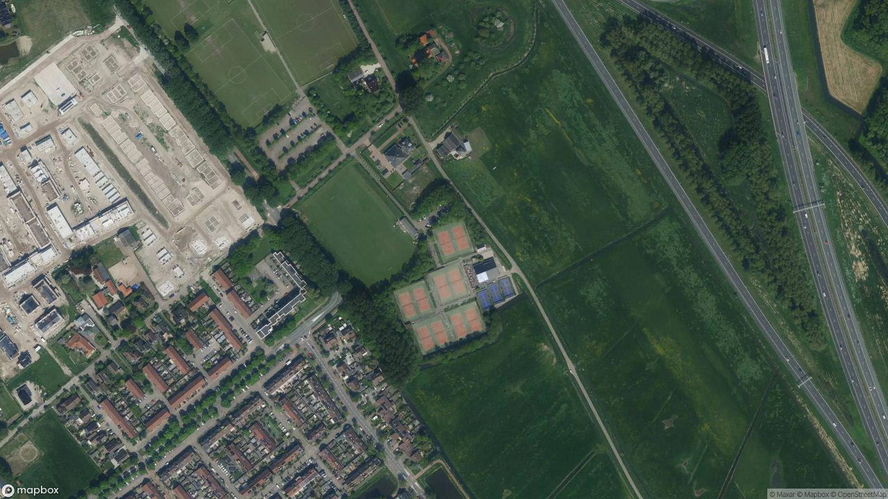 Satellietfoto 1991AP Velserbroek