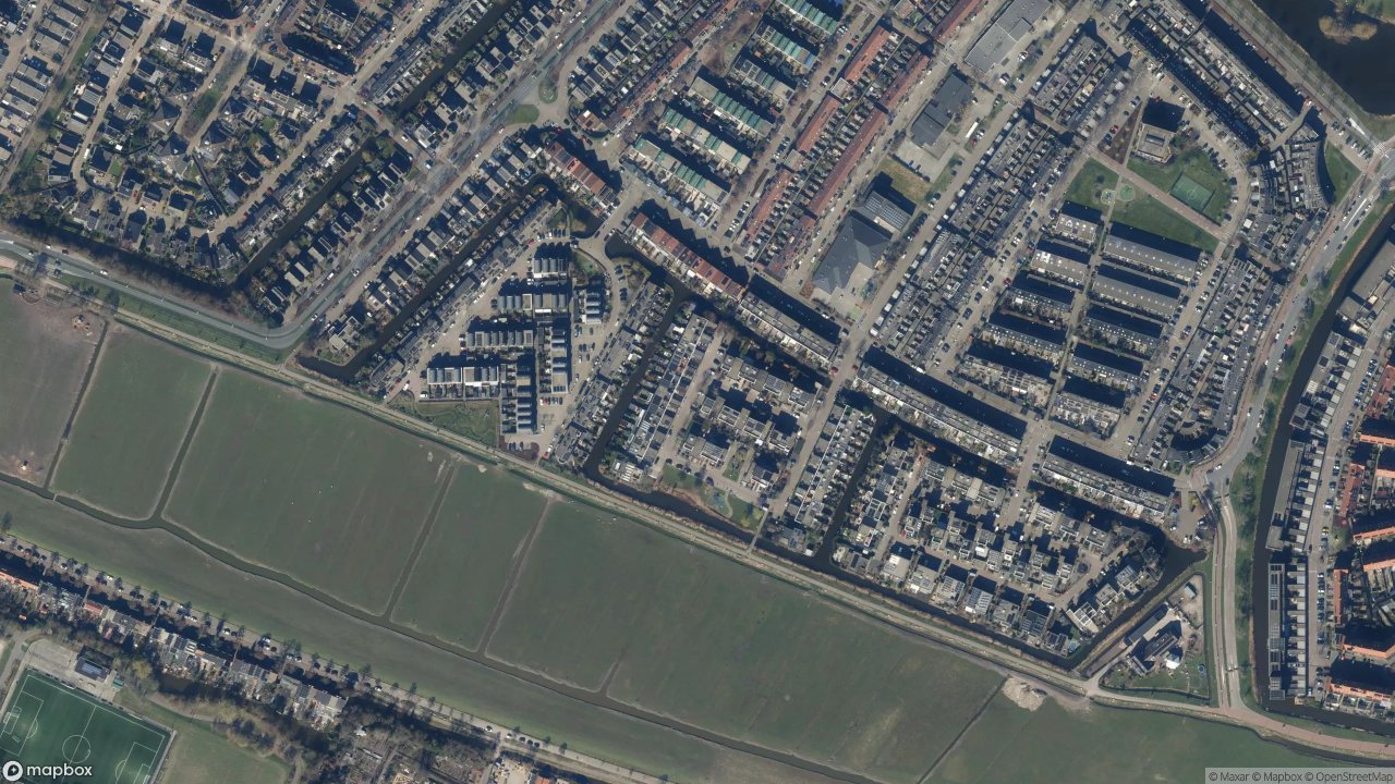 Satellietfoto 1991MH Velserbroek