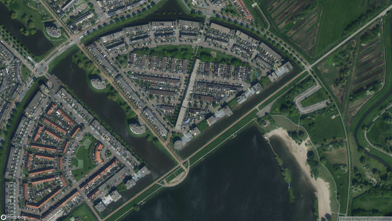 Satellietfoto 1992AL Velserbroek