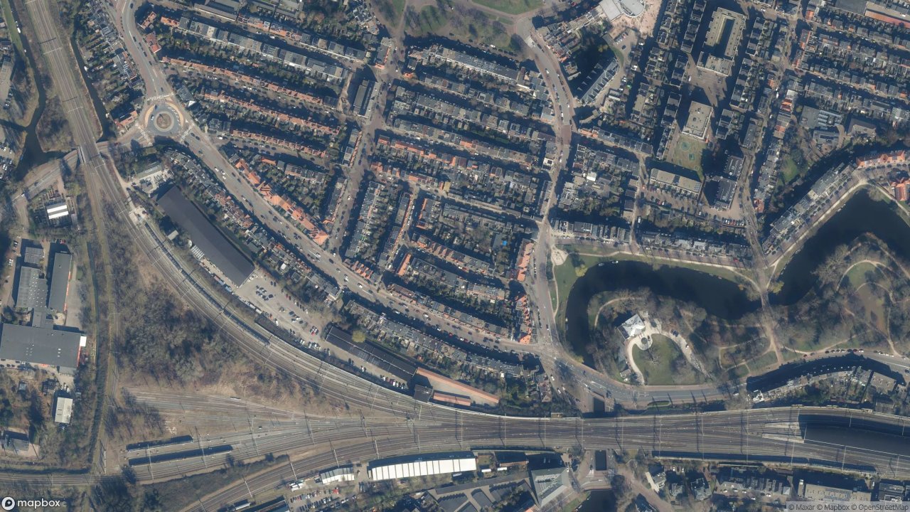 Satellietfoto 2023AH Haarlem