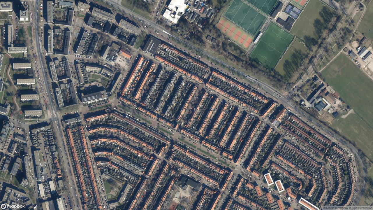 Satellietfoto 2026AE Haarlem