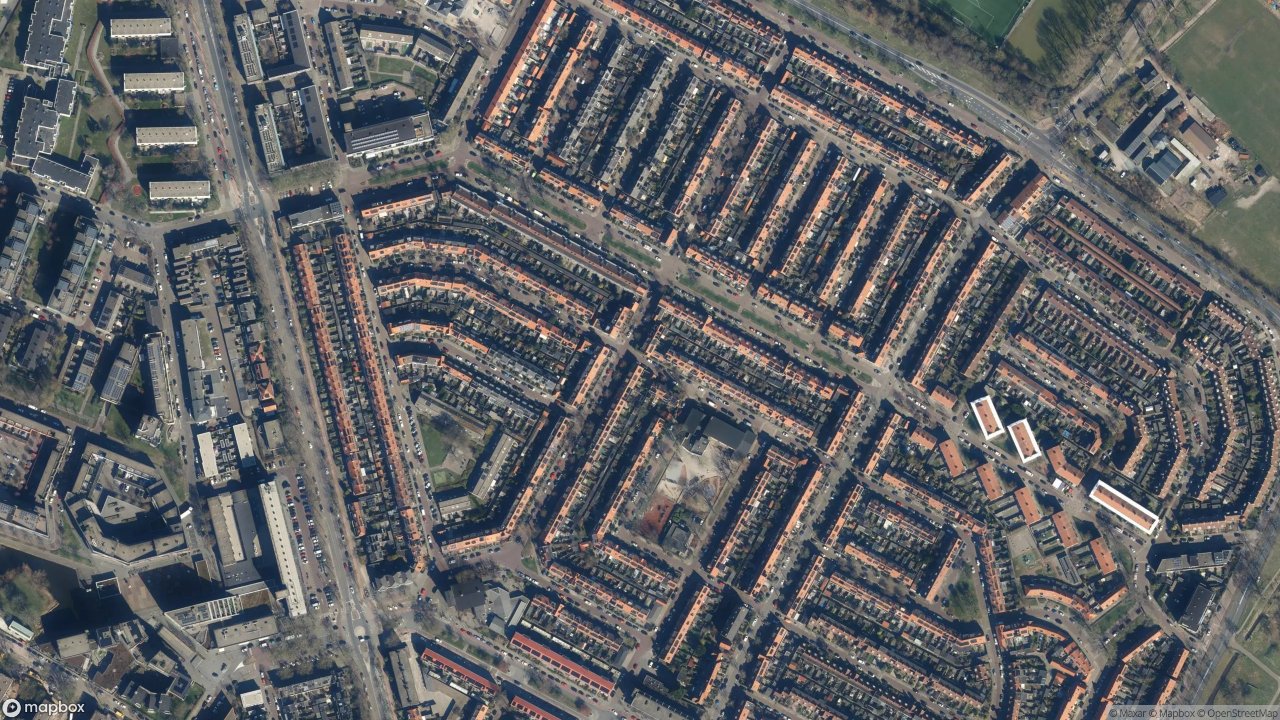 Satellietfoto 2026AH Haarlem