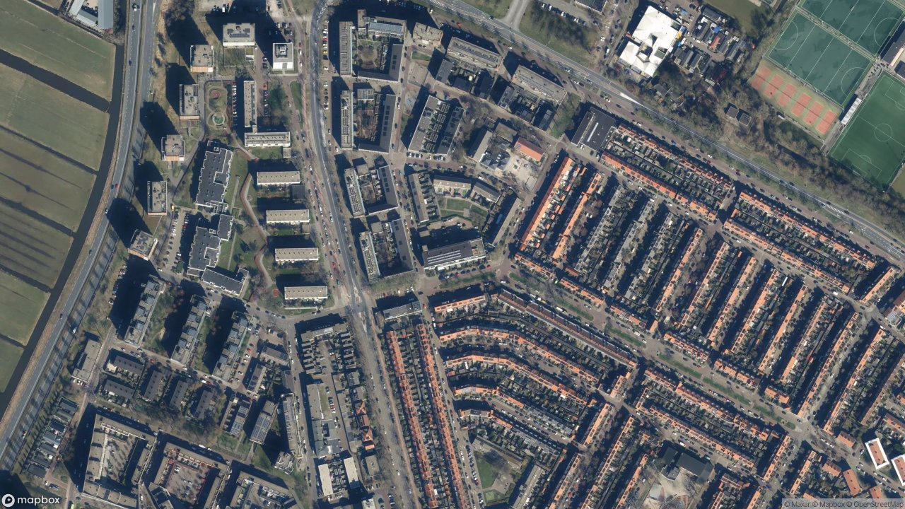 Satellietfoto 2026AZ Haarlem