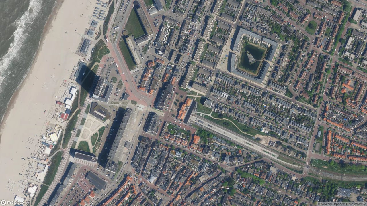 Satellietfoto 2041AB Zandvoort