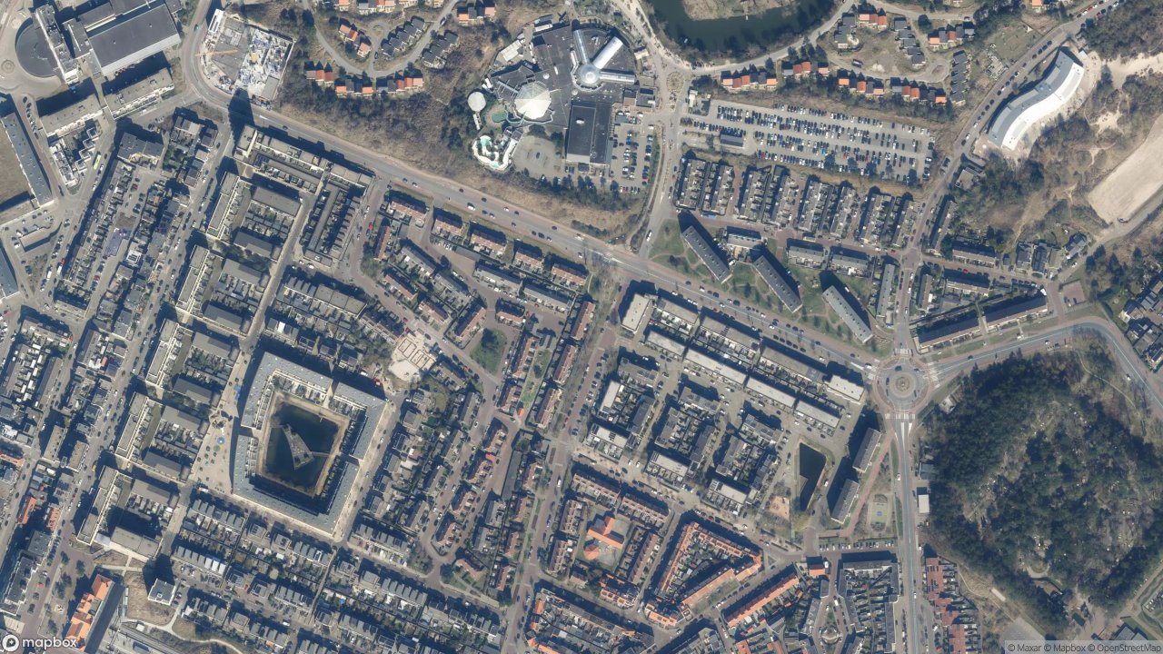 Satellietfoto 2041BC Zandvoort