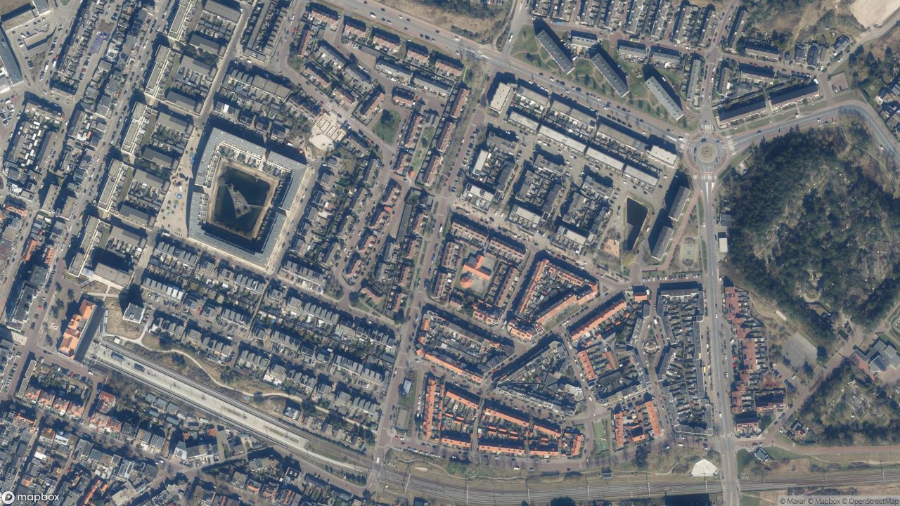 Satellietfoto 2041BD Zandvoort