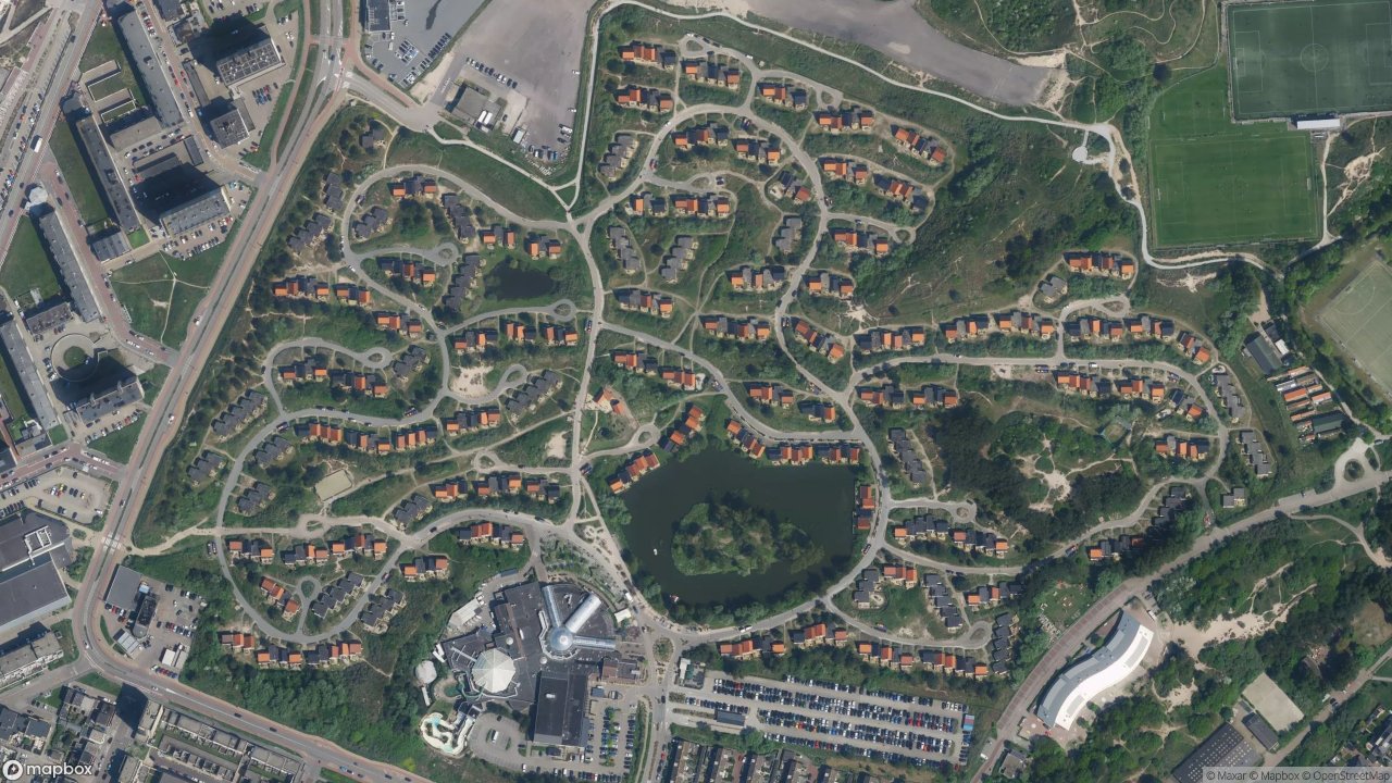 Satellietfoto 2041BE Zandvoort