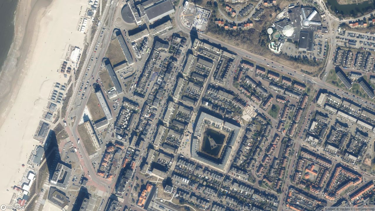 Satellietfoto 2041EC Zandvoort