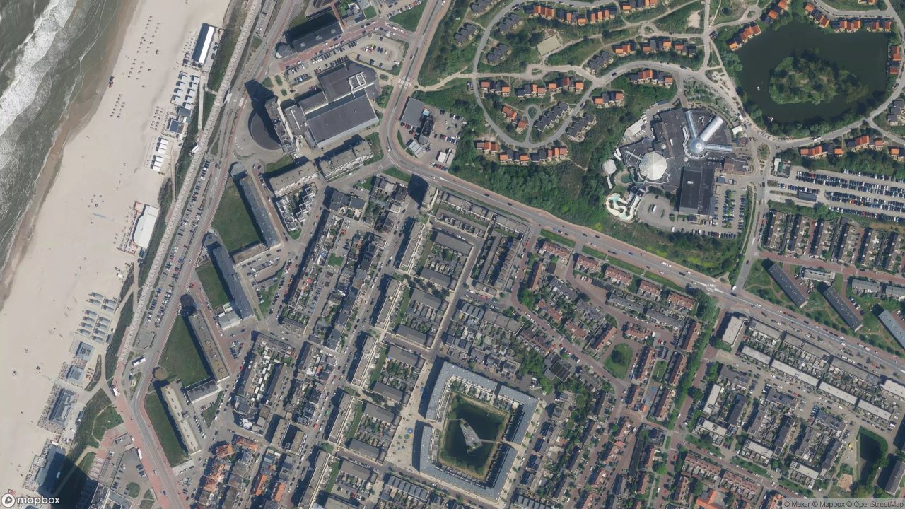 Satellietfoto 2041EG Zandvoort
