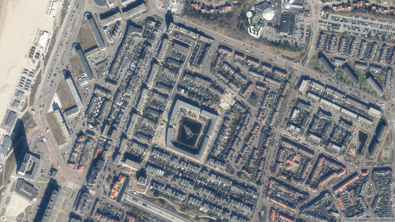 Satellietfoto 2041EK Zandvoort