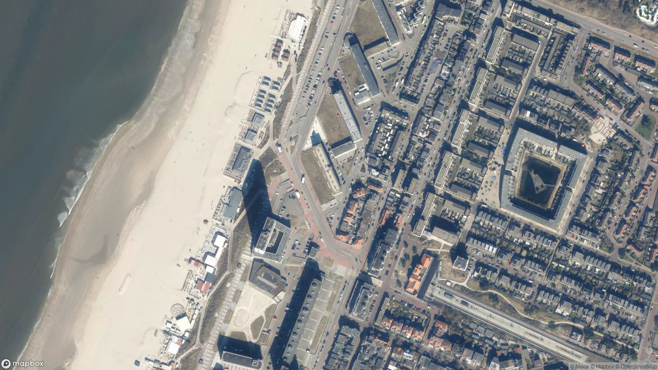 Satellietfoto 2041HA Zandvoort