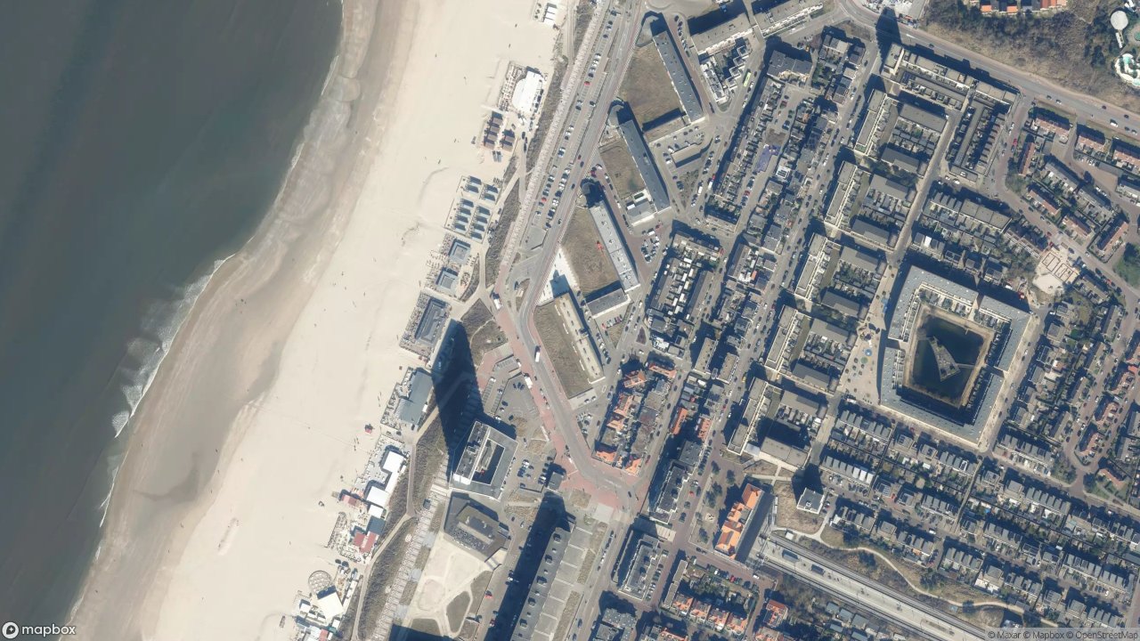 Satellietfoto 2041HB Zandvoort