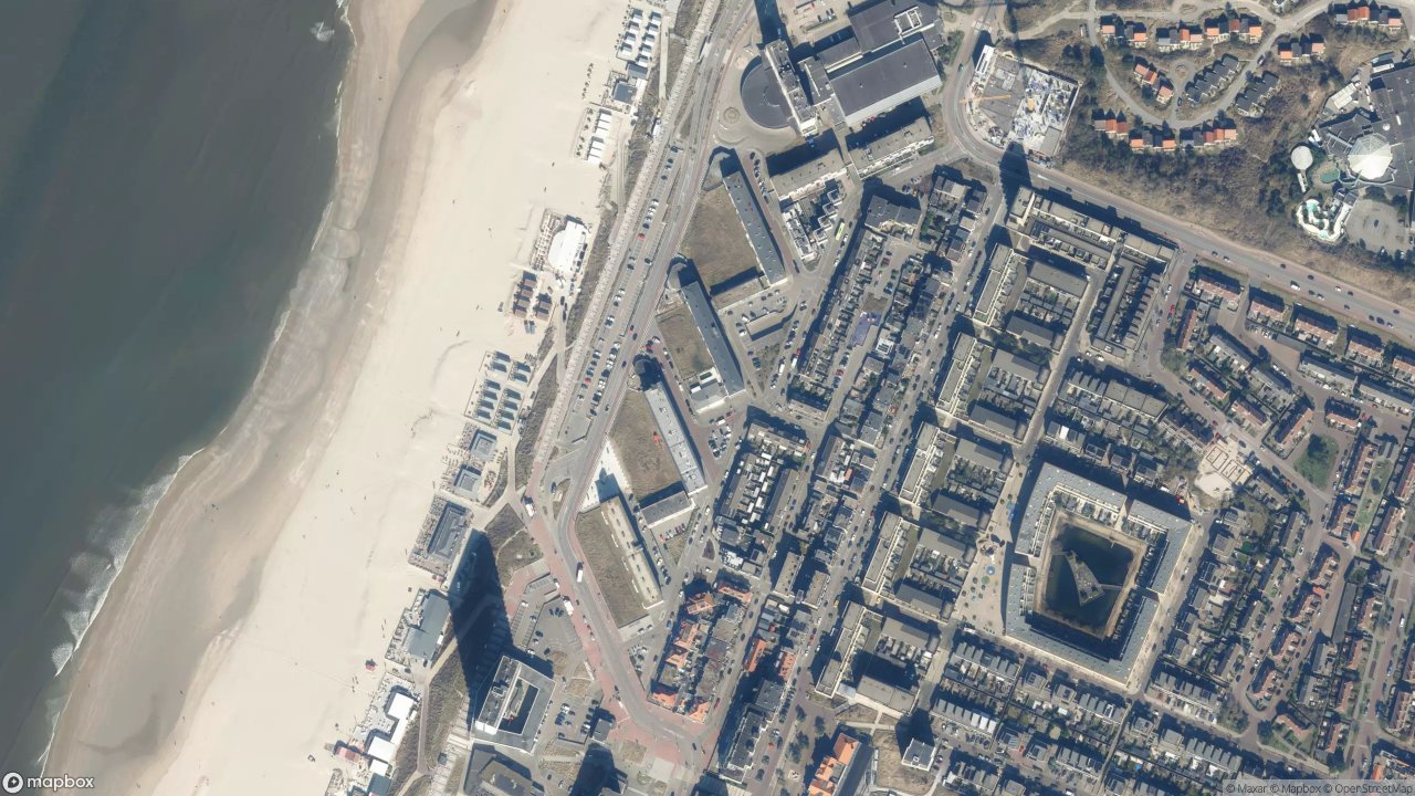 Satellietfoto 2041HH Zandvoort