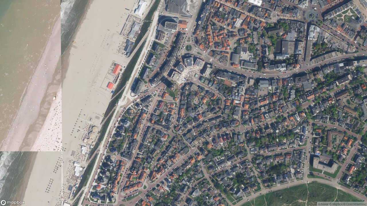 Satellietfoto 2042AV Zandvoort