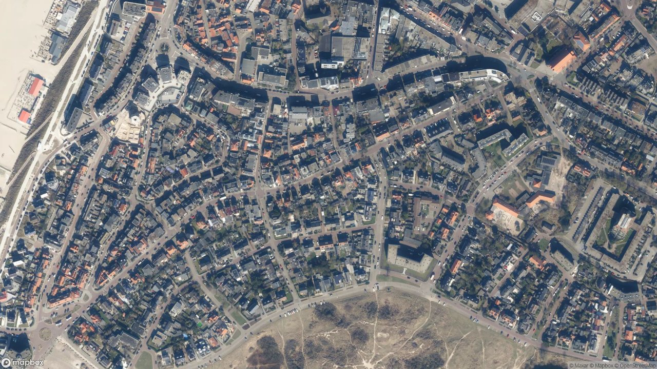 Satellietfoto 2042BB Zandvoort