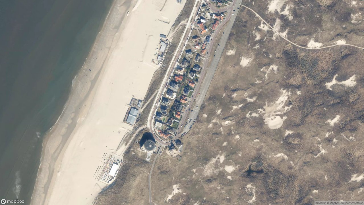 Satellietfoto 2042BM Zandvoort