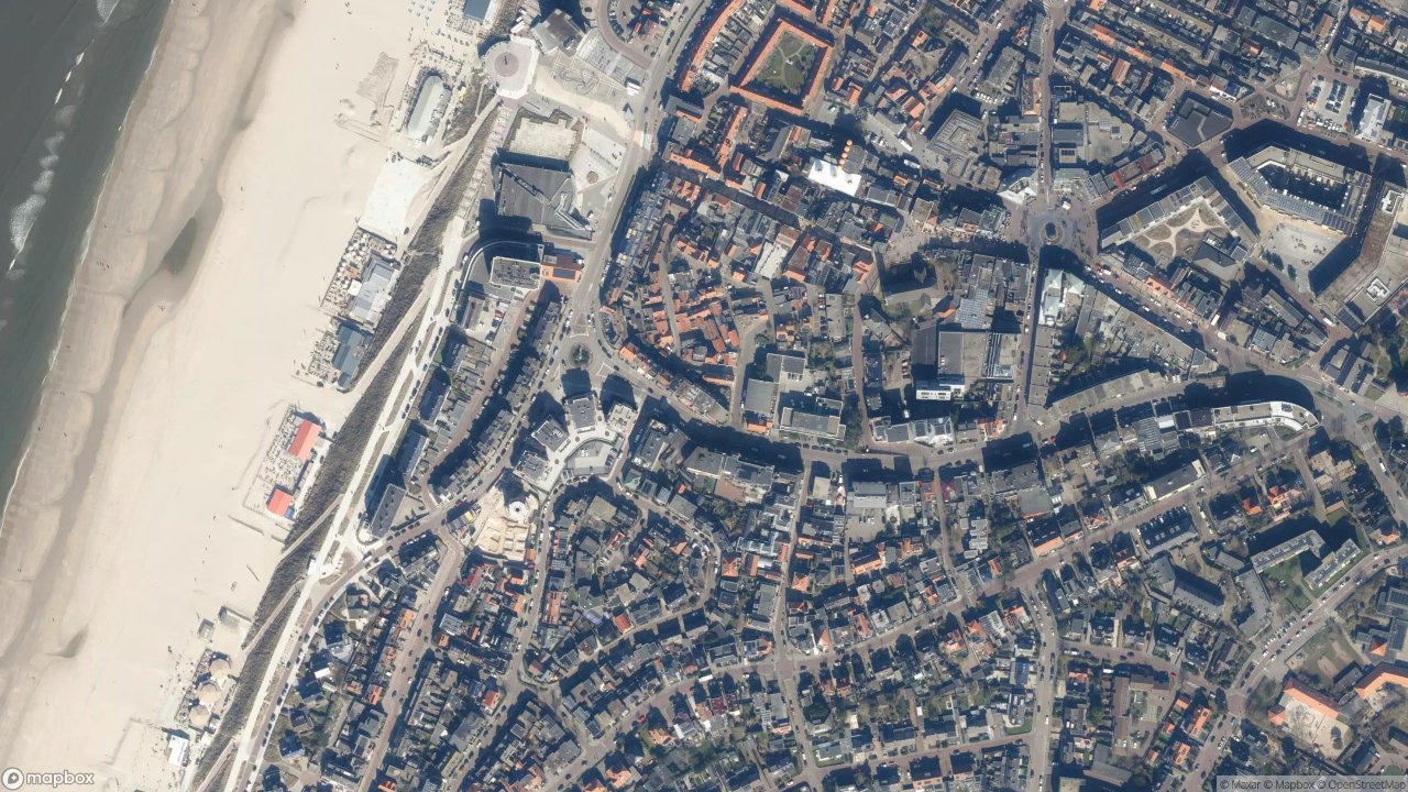 Satellietfoto 2042GD Zandvoort