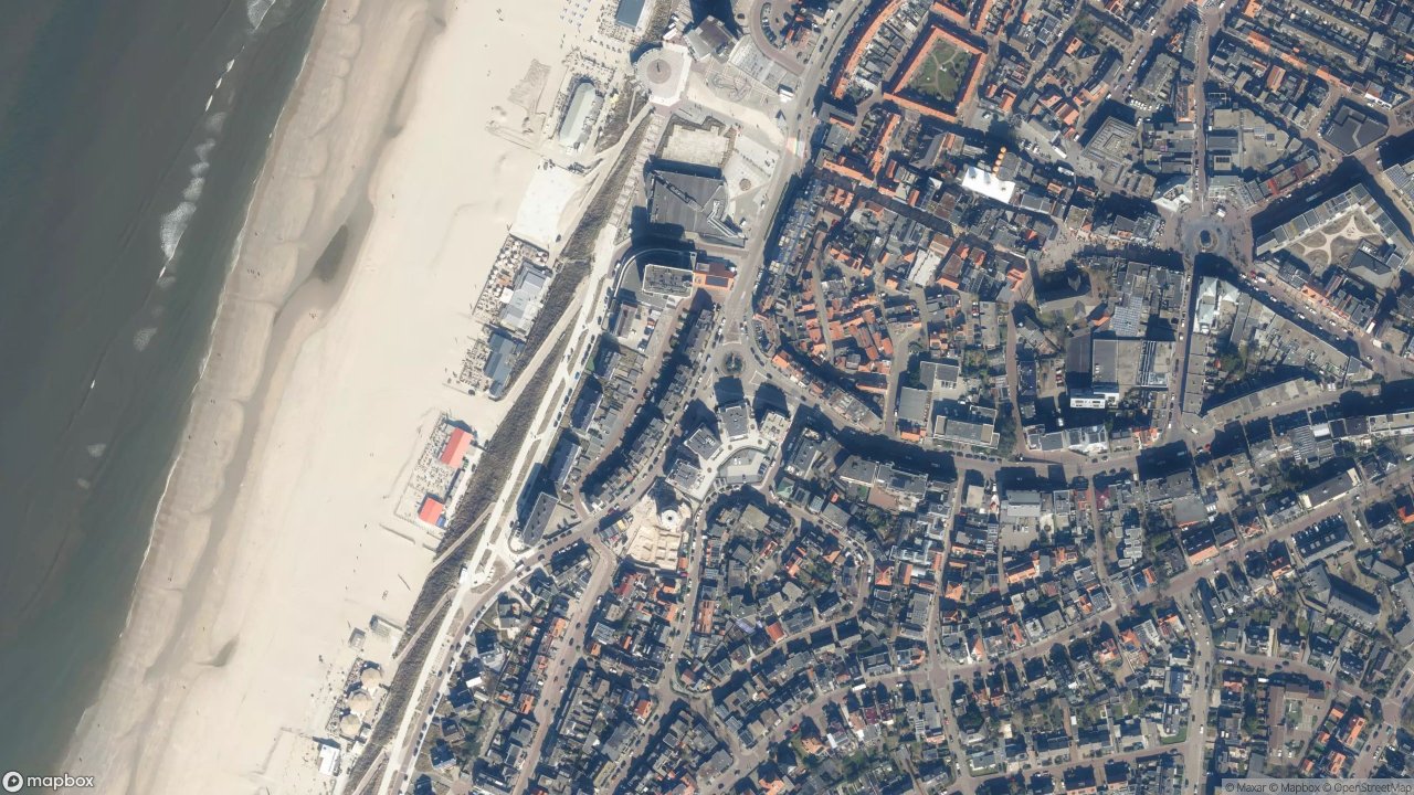 Satellietfoto 2042GL Zandvoort