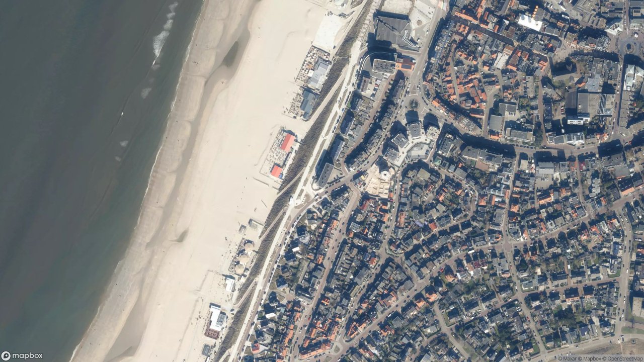 Satellietfoto 2042GN Zandvoort