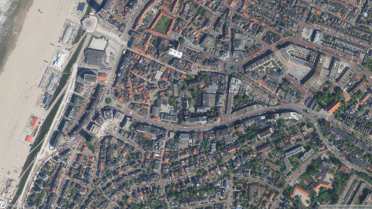 Satellietfoto 2042HA Zandvoort