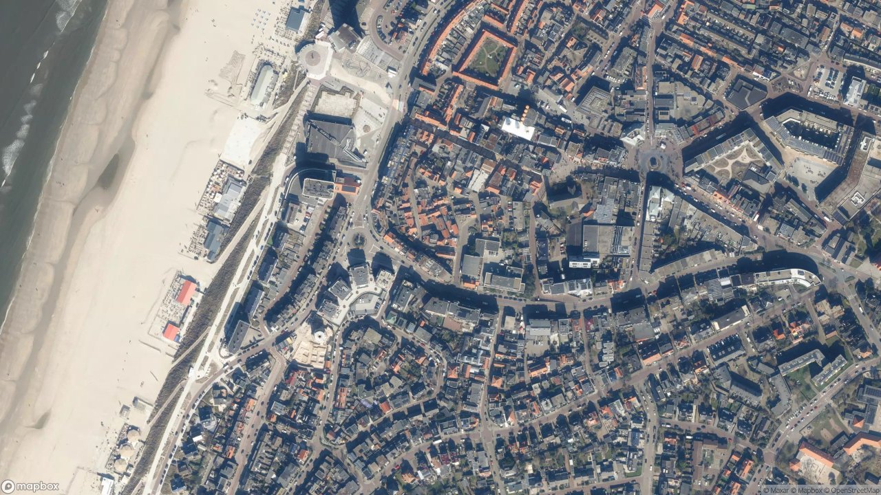 Satellietfoto 2042HB Zandvoort