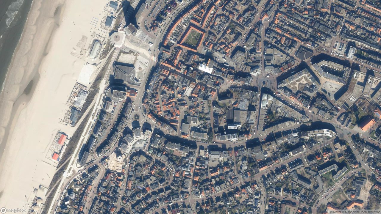 Satellietfoto 2042HD Zandvoort