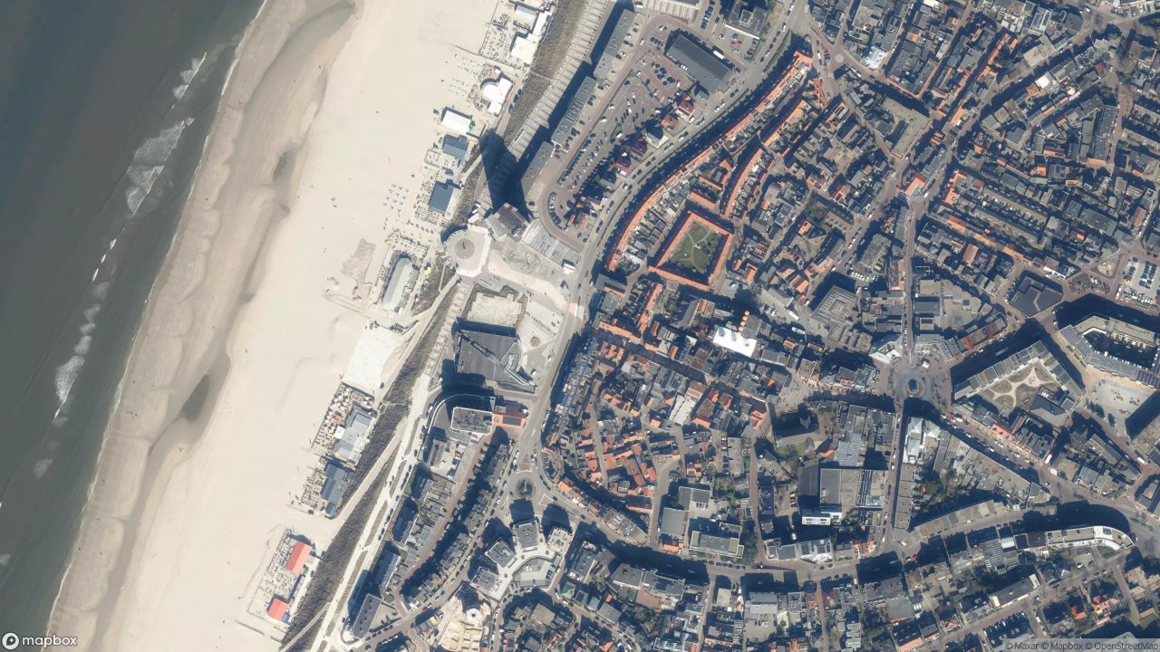 Satellietfoto 2042JB Zandvoort