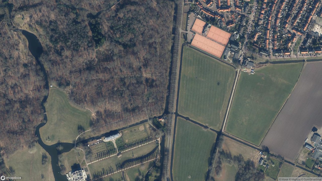 Satellietfoto 2051AE Overveen