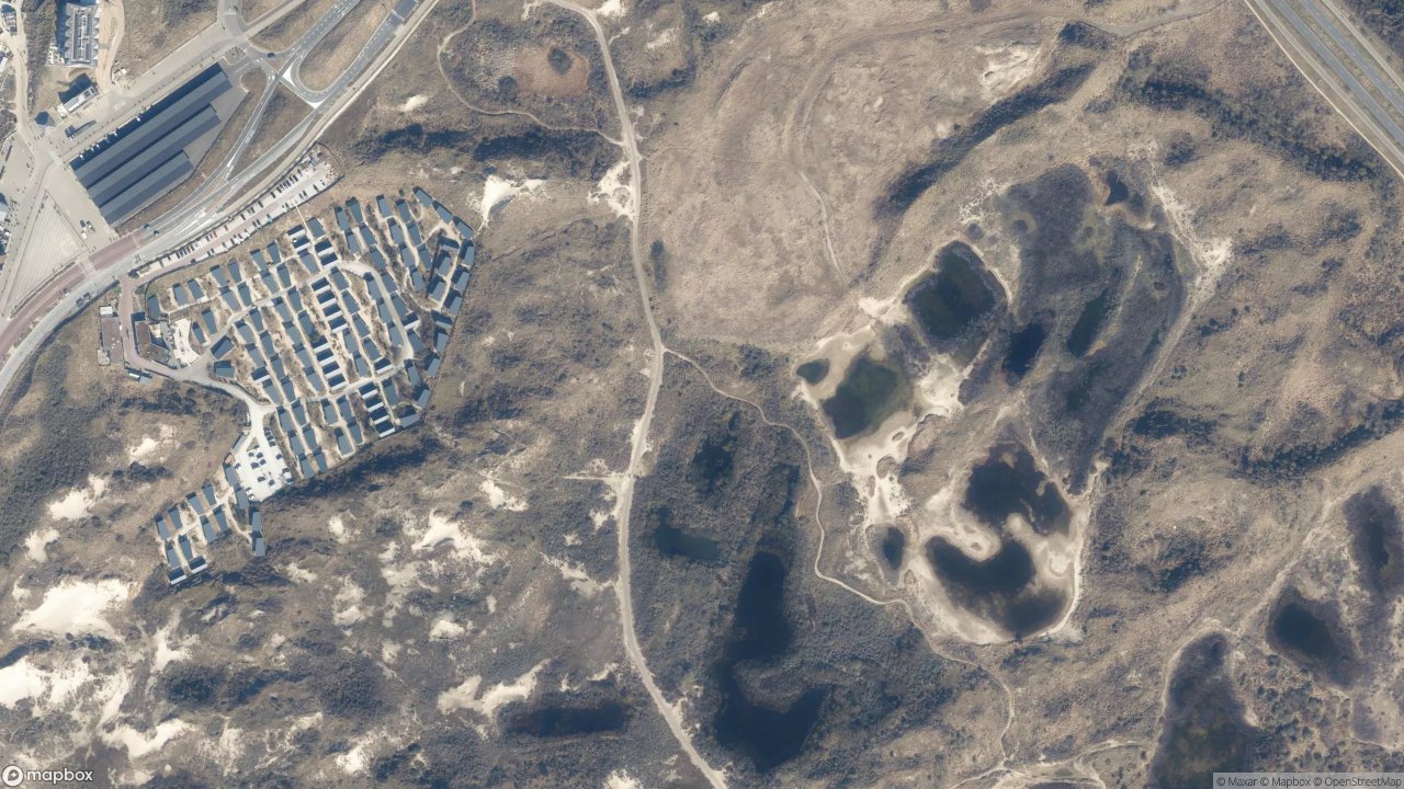 Satellietfoto 2051EB Overveen