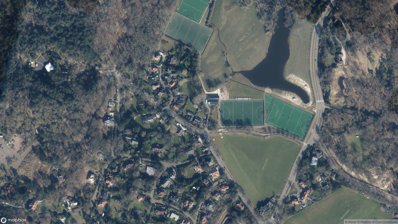 Satellietfoto 2061AA Bloemendaal
