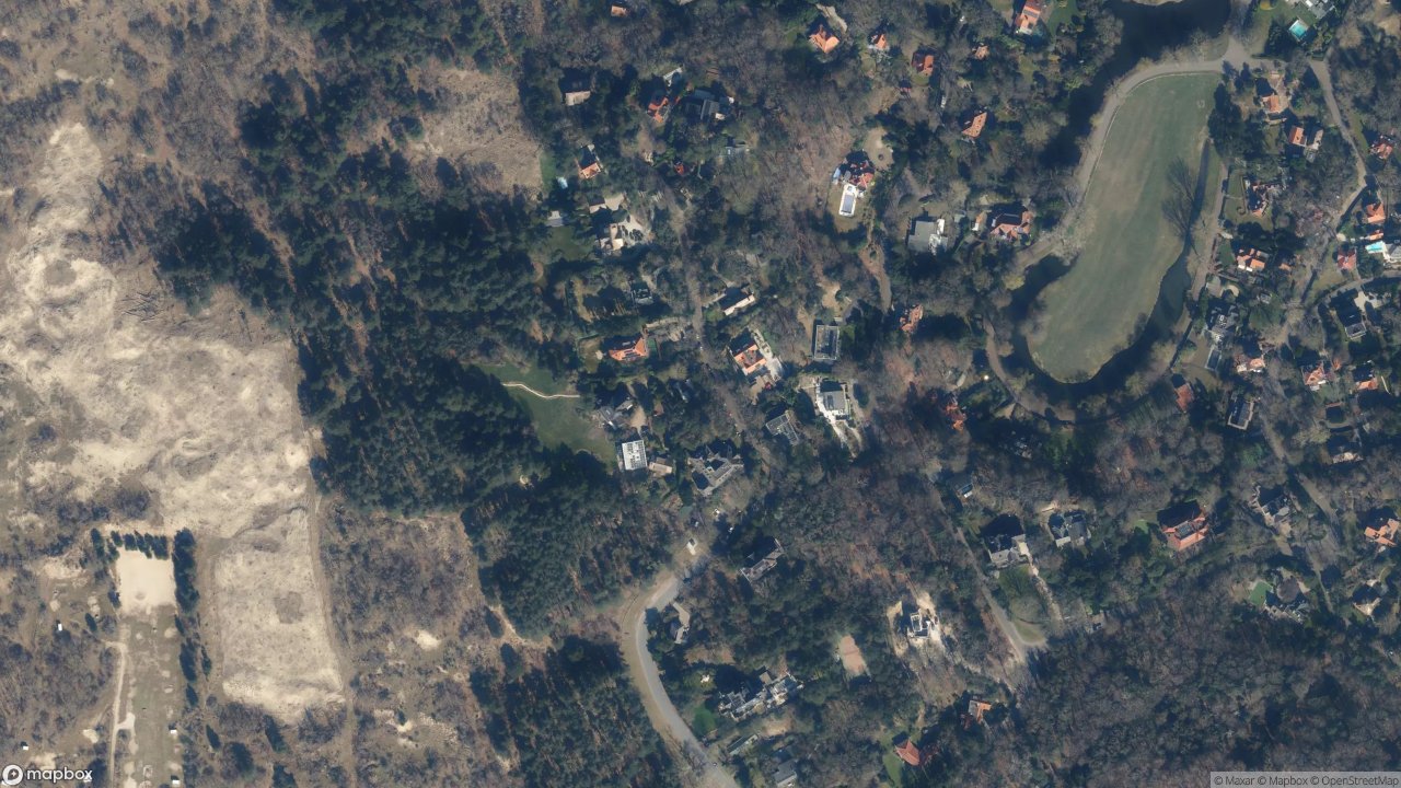 Satellietfoto 2061AH Bloemendaal