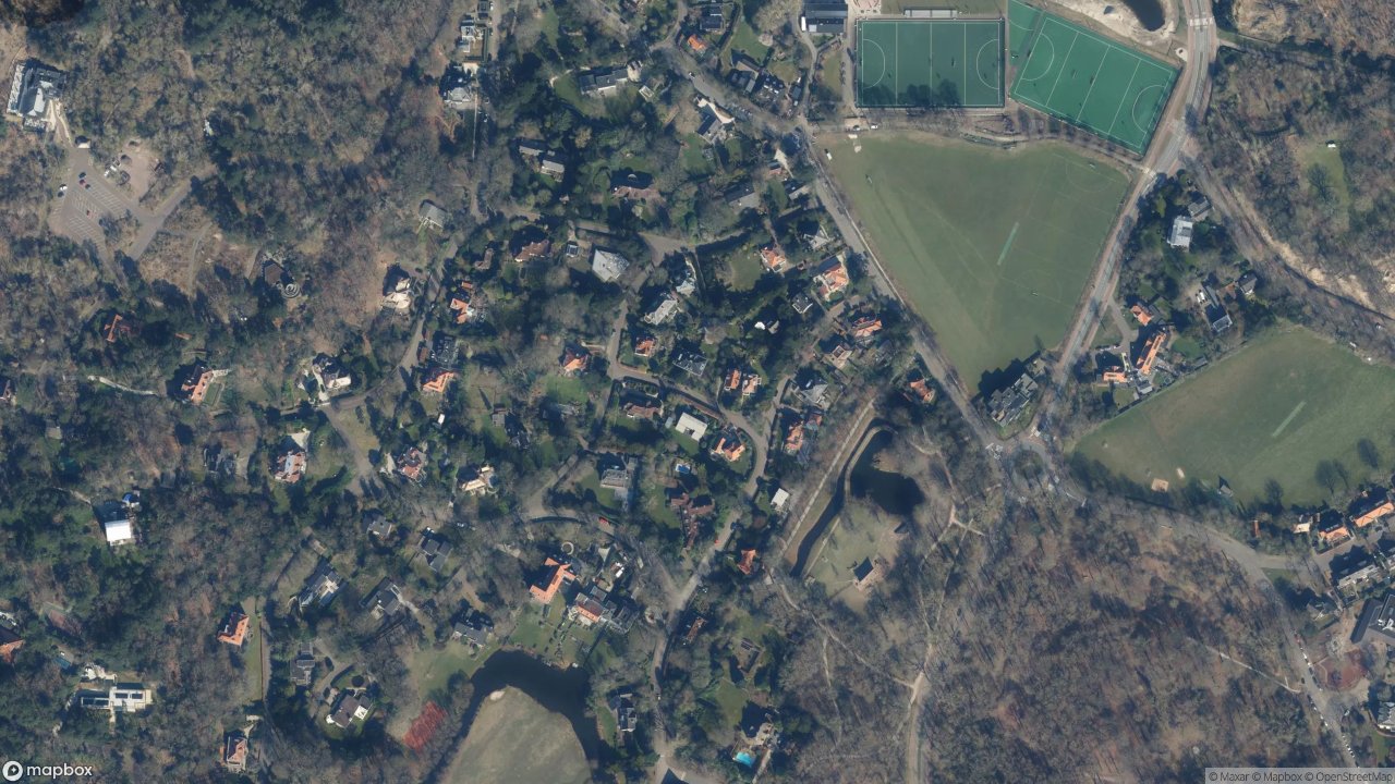 Satellietfoto 2061AL Bloemendaal
