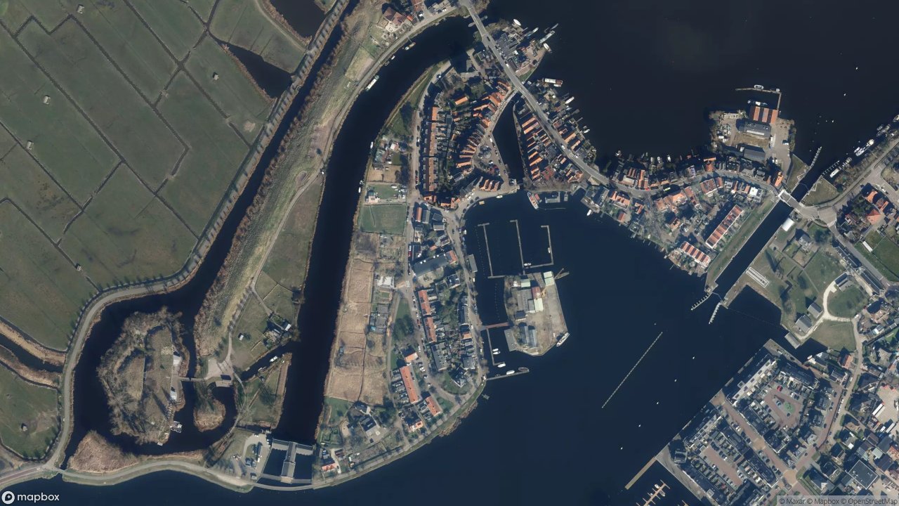 Satellietfoto 2063JM Spaarndam gem. Haarlem