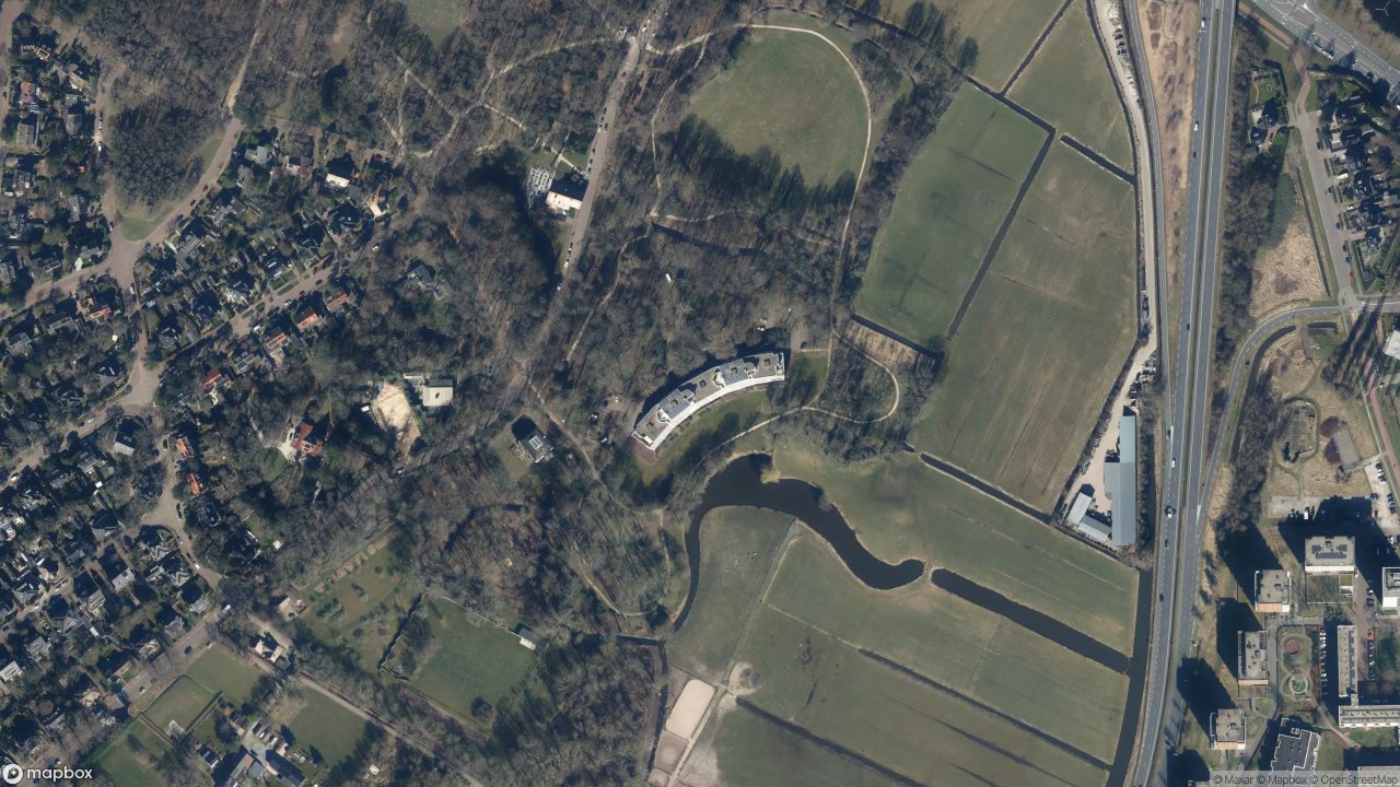 Satellietfoto 2071AD Santpoort-Noord