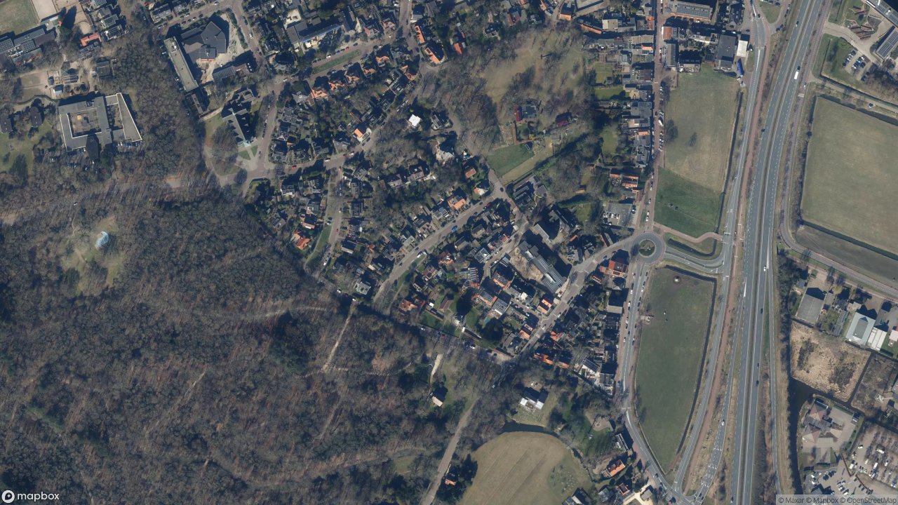 Satellietfoto 2071AK Santpoort-Noord