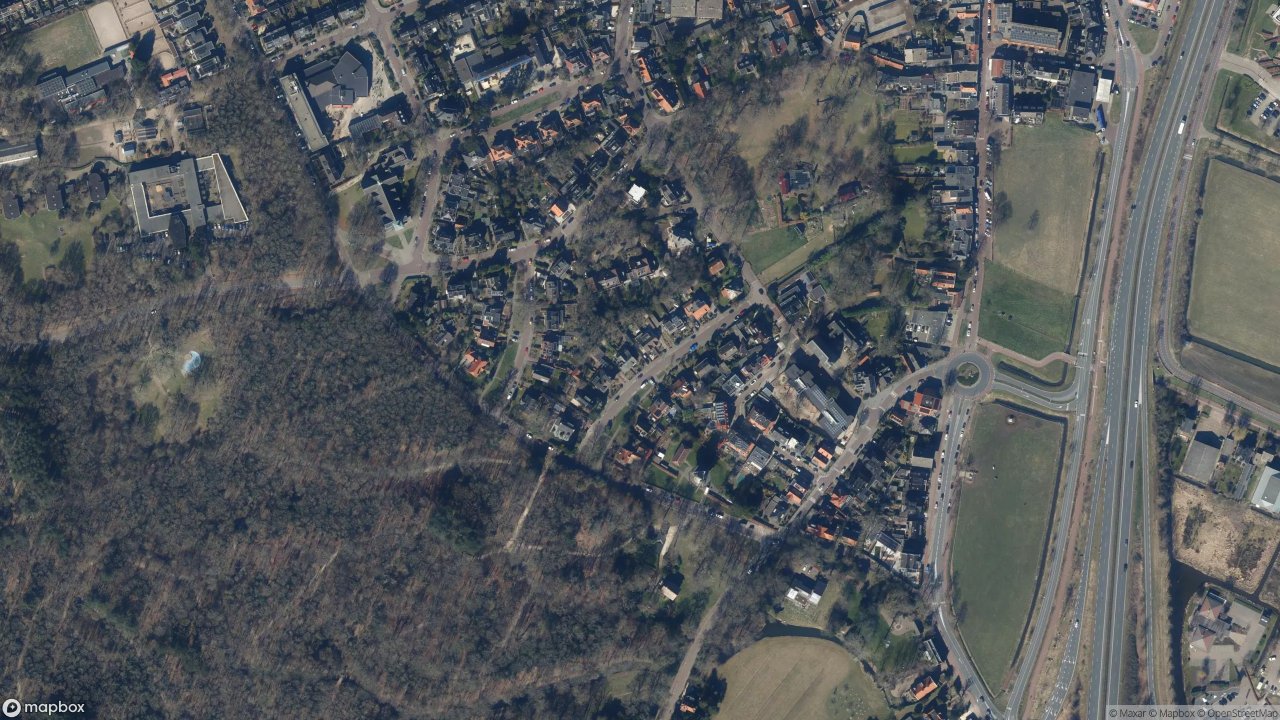 Satellietfoto 2071AL Santpoort-Noord