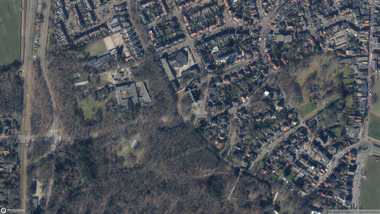 Satellietfoto 2071AN Santpoort-Noord