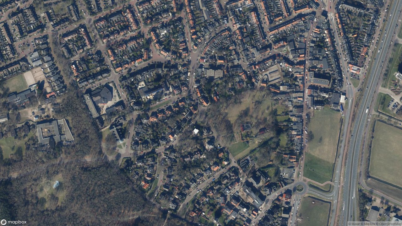 Satellietfoto 2071AP Santpoort-Noord