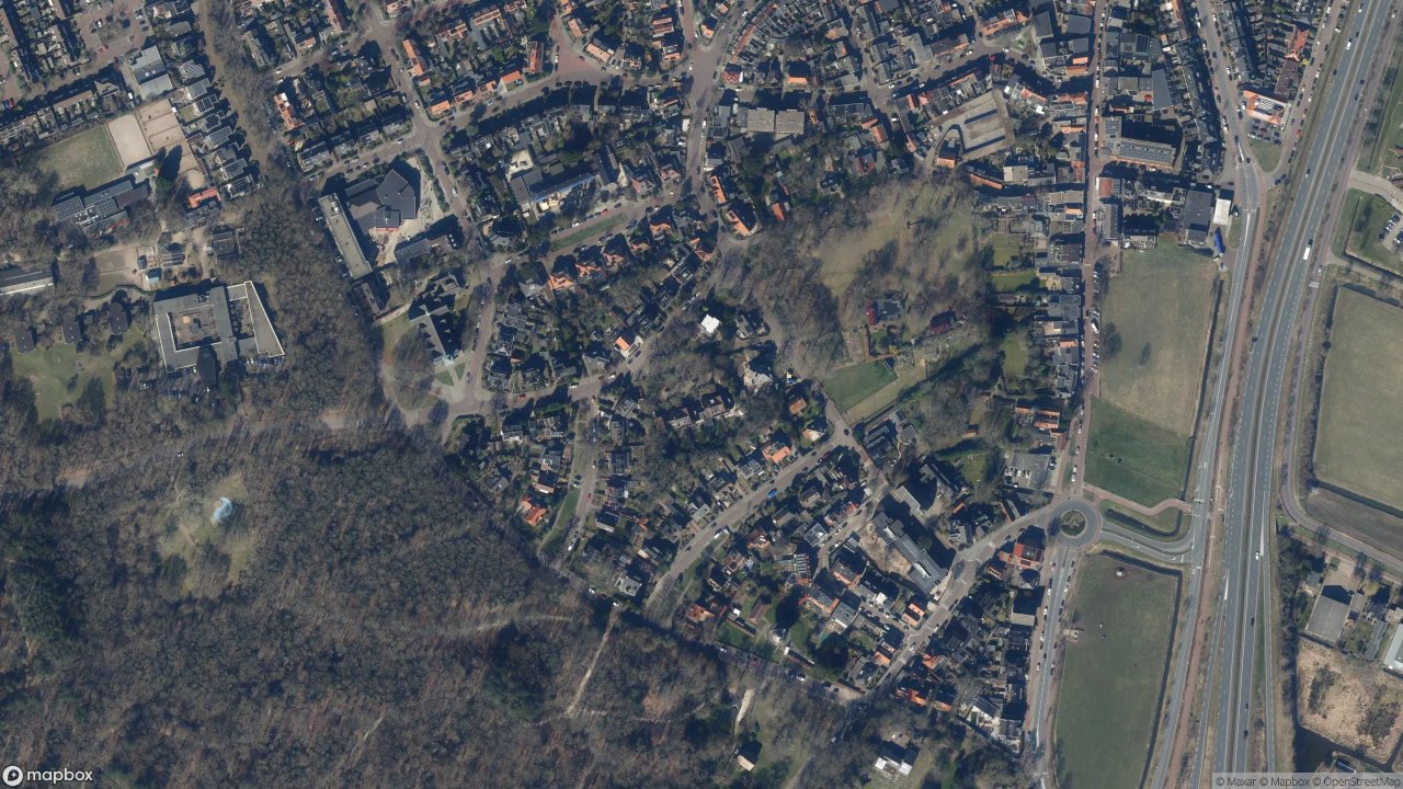 Satellietfoto 2071AR Santpoort-Noord